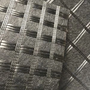 Polyester Geogrid met niet-geweven geïmpregneerd bitumen